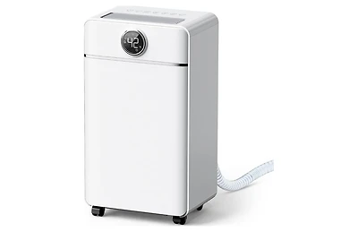 Chivalz Dehumidifier for Bedroom, Dehumidifier for Basement up to 1800 sqft, 3 Operation Modes, 24H Timer, White