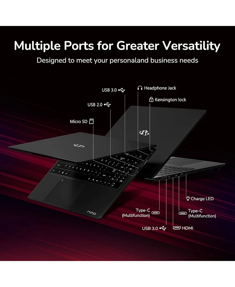 Nimo 15.6" Ips Fhd-Gaming-Laptop
