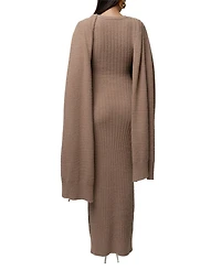 Jluxlabel Women's First Class Ribbed Maxi Dress