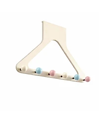 Yigii Vibrant No-Drill Over Door Hooks, 6 hook, No Drill, 10.6" Height, Silent, Secure, Damage-Free