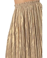 Ivonne Women's Pleated Maxi Skirt