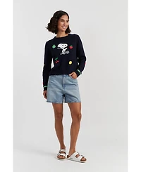 Chinti & Parker Women's Fruity Snoopy Sweater