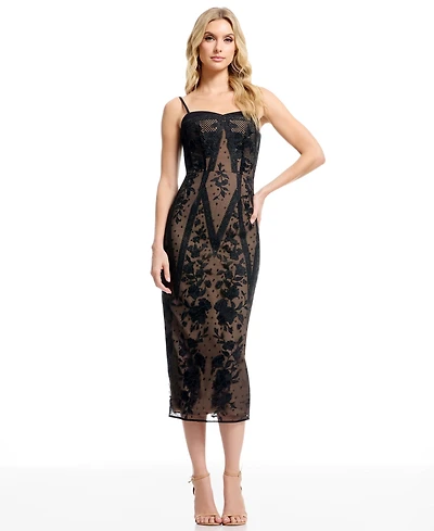 Dress the Population Women's Esme Sweetheart Neck