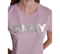 Dkny Sport Women's Foil Logo T-Shirt