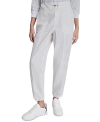 Dkny Sport Women's High Rise Bungee Waist Seamed Joggers