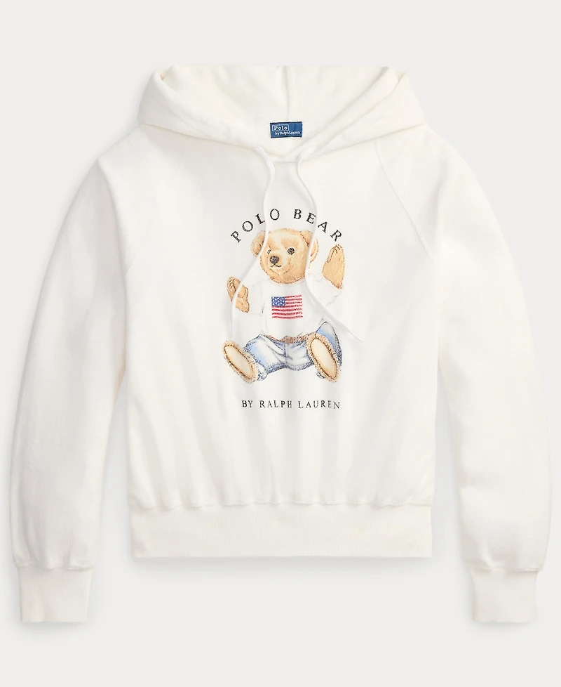 Polo Ralph Lauren Women's Drawstring Hood Raglan Sleeves Sweatshirt