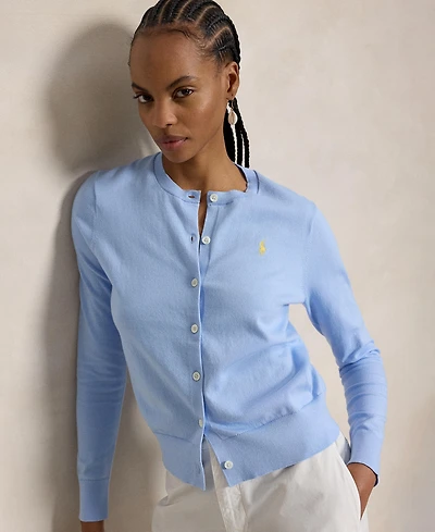 Polo Ralph Lauren Women's Crewneck Button-Up Cardigan