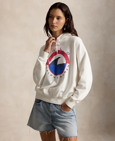 Polo Ralph Lauren Women's Drawstring Hood Long-Sleeve Sweatshirt