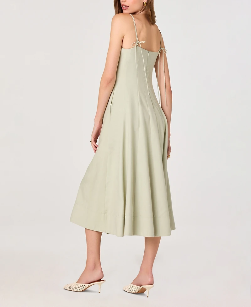 Astr the Label Women's Trisha Sleeveless Square Neck Dress