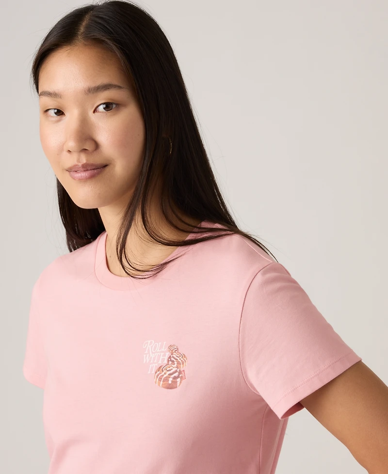 Levi's Women's The Perfect Crewneck Cotton T-Shirt