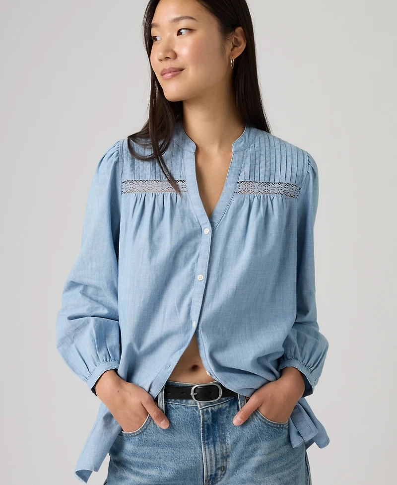 Levi's Women's Madeline Long-Sleeve Top