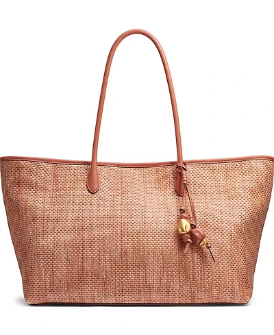 Donna Karan New York Weekend Woven Large Tote Bag