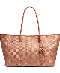 Donna Karan New York Weekend Woven Large Tote Bag