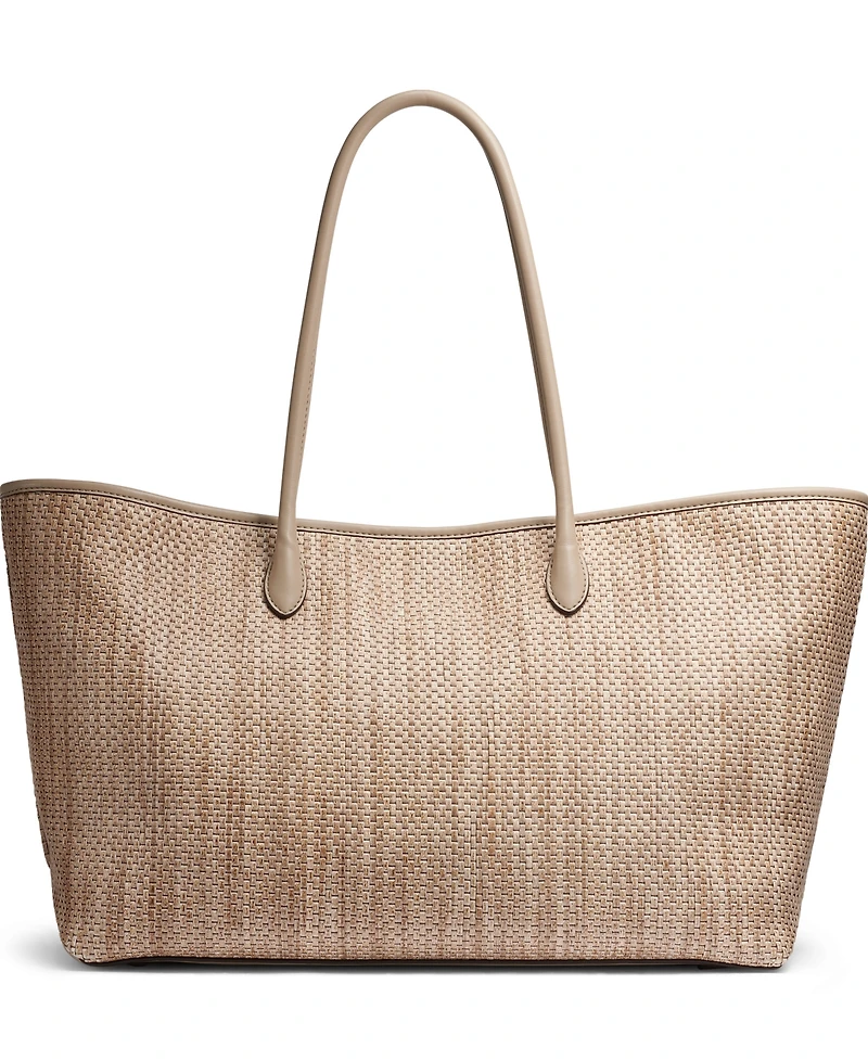 Donna Karan New York Weekend Woven Large Tote Bag
