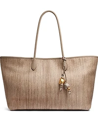 Donna Karan New York Weekend Woven Large Tote Bag