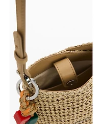 Desigual Women's Raffia Mobile Phone Holder Charms