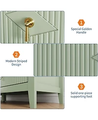 gaomon Extra Wide 6 Drawer Bedroom Dresser & Tv Stand