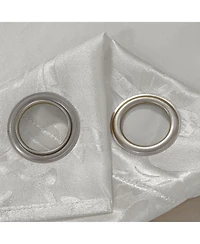 Olivia Gray 100% Polyester 200 Gsm Dyson Embossed Blackout Grommet Curtain Panel