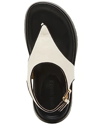 Steve Madden Women's Tabor Hooded Flatform Thong Sandals