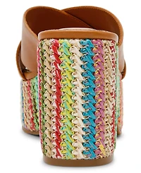 Steve Madden Women's Truthful Crossband Platform Sandals