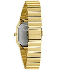 Caravelle Men's Vintage Gold-Tone Stainless Steel Bracelet Watch, 32mm