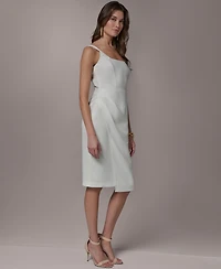 Donna Karan New York Women's Square Neck Sheath Dress
