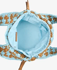 Style & Co Whip-Stitch Soft 4-Poster Tote