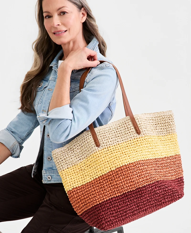 Style & Co Boxy Medium Tote, Exclusively at Macy's