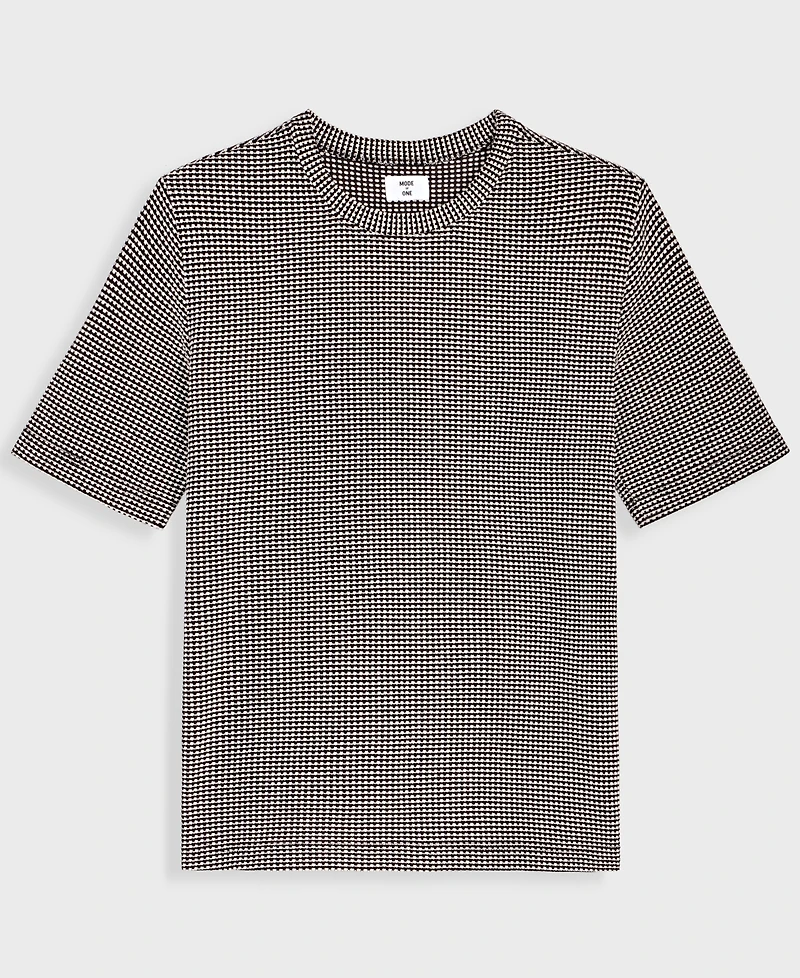 Mode of One Men's Printed Relaxed Round-Neck T-Shirt, Macy's Exclusive