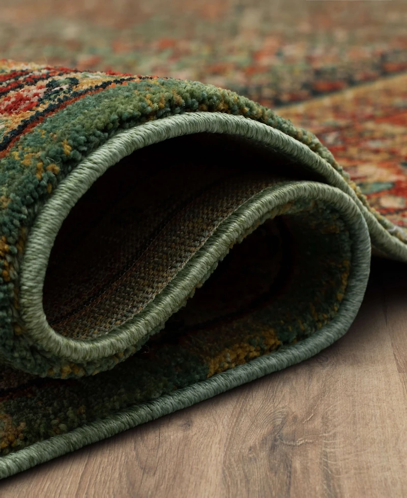 Closeout! Karastan Spice Market Tigris Aquamarine 8' x 11' Area Rug