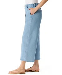 Gloria Vanderbilt Women's Wide-Leg Crop Pants