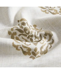 Elrene Home Fashions Navara Medallion Room Darkening Window Curtain