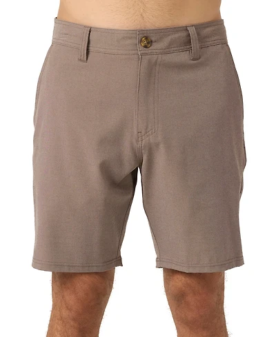 O'Neill Men's Fixed Waist Regular-Fit Hybrid Shorts