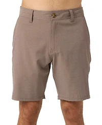 O'Neill Men's Fixed Waist Regular-Fit Hybrid Shorts