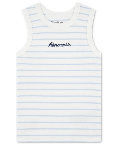abercrombie kids Girls' Essential High-Neck Tank Top