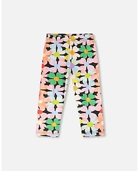 Draft - Deux par Toddler Girls Viscose Leggings Printed Flowers Toddler|Child