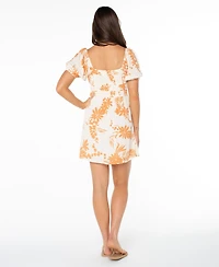 Roxy Women's Sweetheart Neck Mini Dress