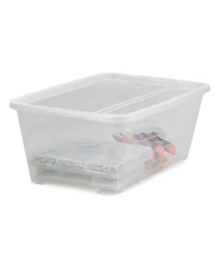 Life Story 6L Shoe and Closet Storage Box Stacking Containers