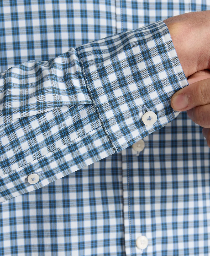 UNTUCKit Men's Slim Fit Wrinkle-Free Performance Renshaw Button Up Shirt