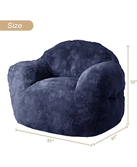 gaomon 51" Giant Bean Bag Chair, Bean Bag Chairs for Adults Kids Oversized Bean Bag Couch Sofa