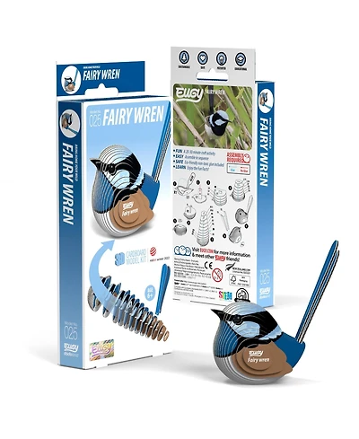 Eugy Fairy Wren 3D Puzzle