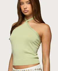 Edikted Women's Paradiso Knit Halter Top