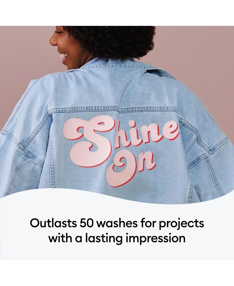 Cricut Smart Iron-On Matless Heat Transfer Vinyl, Nature Sampler - 13 in x 12 in (6 ct)