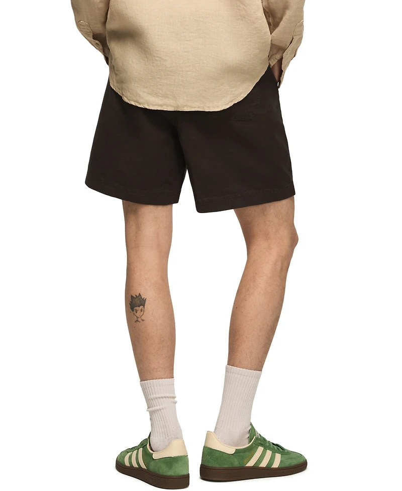 Lucky Brand Men's Pull-On Linen Shorts