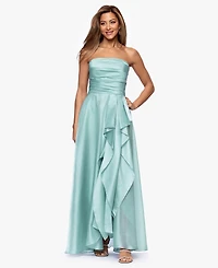 Xscape Petite Sleeveless Organza Ball Gown