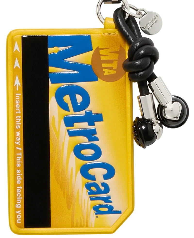 kate spade new york Nyc Metro Card Bag Charm