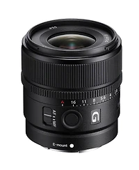 Sony E 15mm f/1.4 G Lens, Bundle with 55mm Essentials Filter Kit, Cleaning Kit and Cleaning Cloth