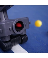 Furlihong Baseball Pitching Machine with 60 Ping Pong Balls, Adjustable Angles, Battery or Ac Powered for Hitting Accuracy