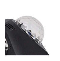 Artudatech 3-Head Magic Ball Party Light with Laser Beams & Strobe Effects for Home Disco