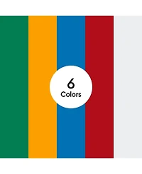 Cricut Smart Vinyl - Permanent, Sampler, 13 in x 24 in (6)